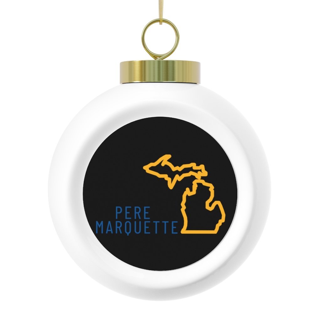Pere Marquette Christmas Ball Ornament - Broken Knuckle Apparel