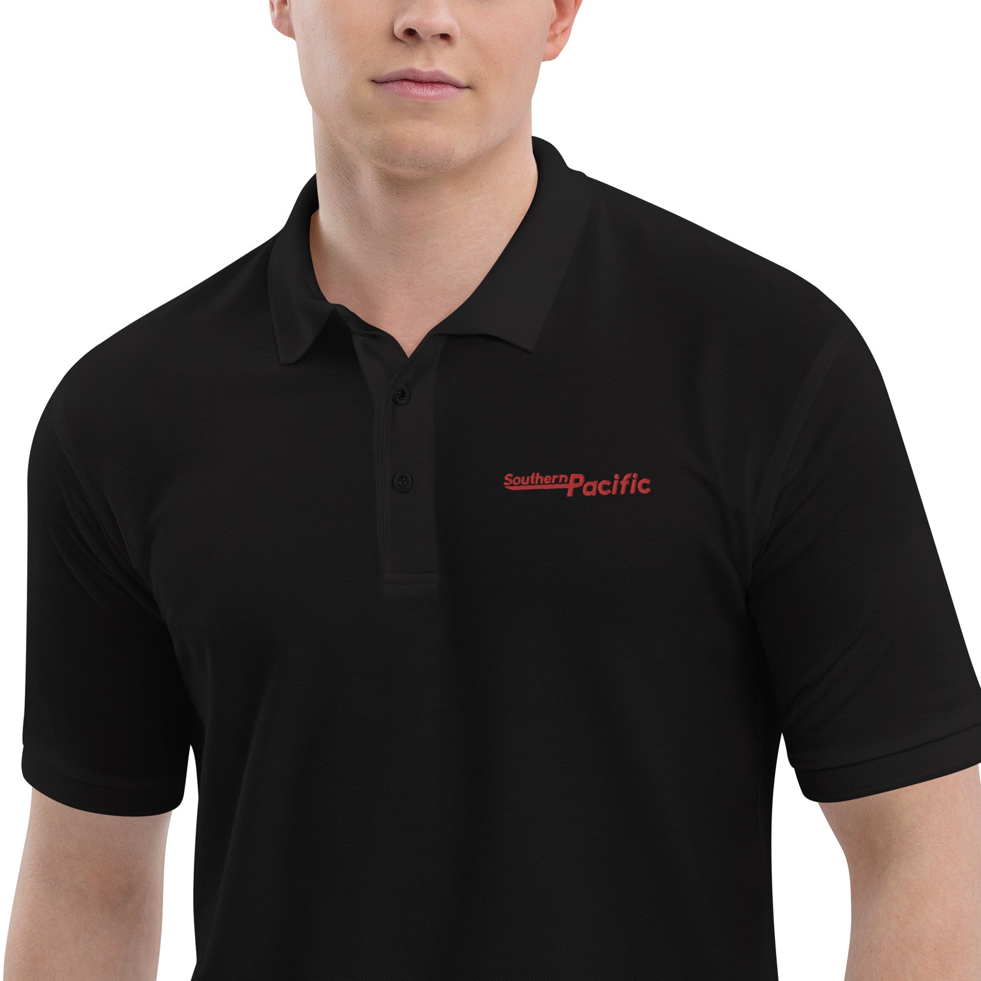 Southern Pacific Men's Premium Polo - Broken Knuckle Apparel