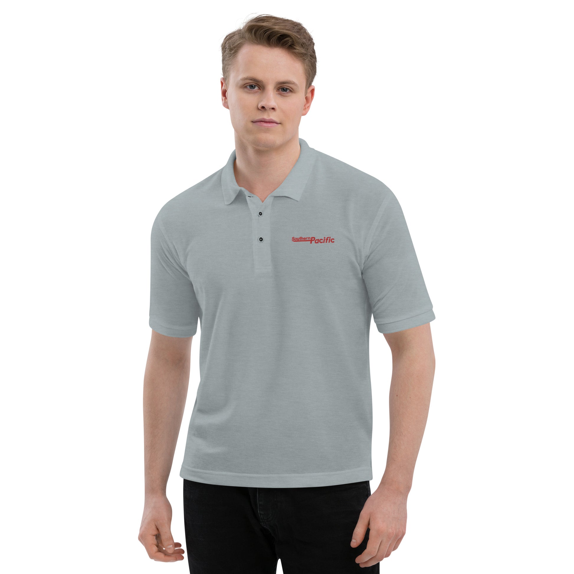 Southern Pacific Men's Premium Polo - Broken Knuckle Apparel