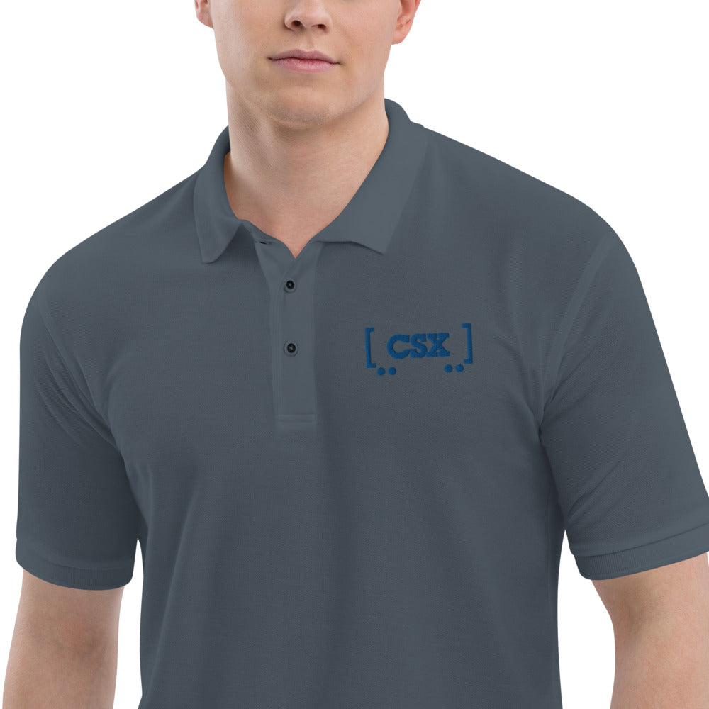 CSX Men's Premium Polo - Broken Knuckle Apparel