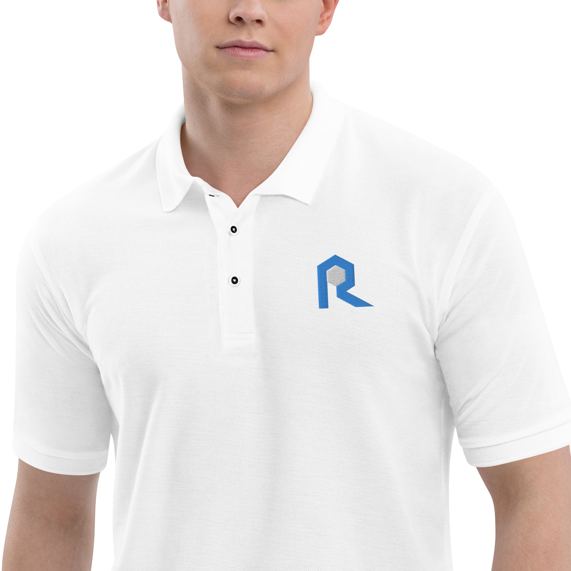 The Rock Route Men's Premium Polo - Broken Knuckle Apparel