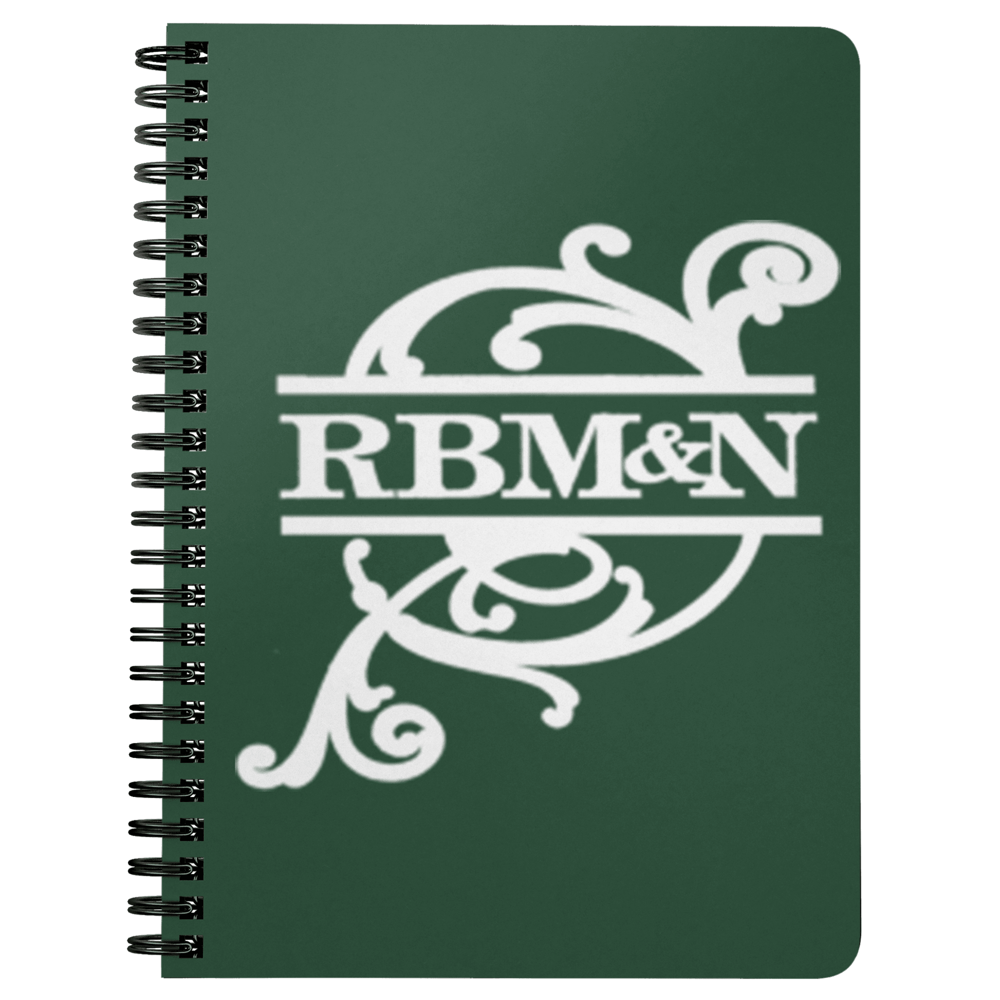Reading Blue Mountain & Northern [RBM&N] Railroad Logo Spiralbound Notebook - Broken Knuckle Apparel