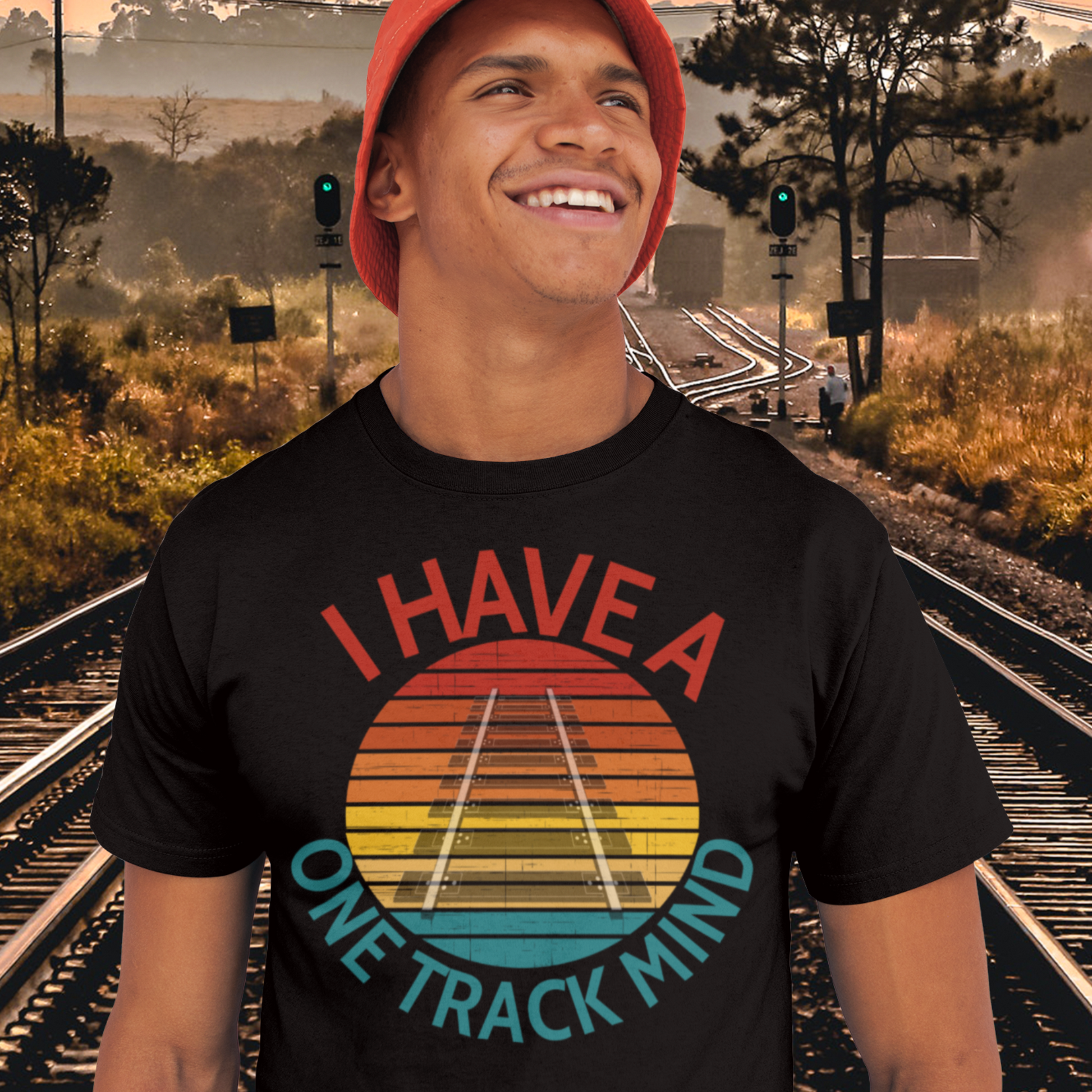 One Track Mind Heavyweight Classic T-Shirt - Broken Knuckle Apparel