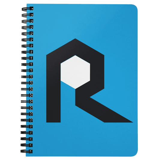 Rock Island Railroad [The Rock Route] Spiralbound Notebook - Broken Knuckle Apparel