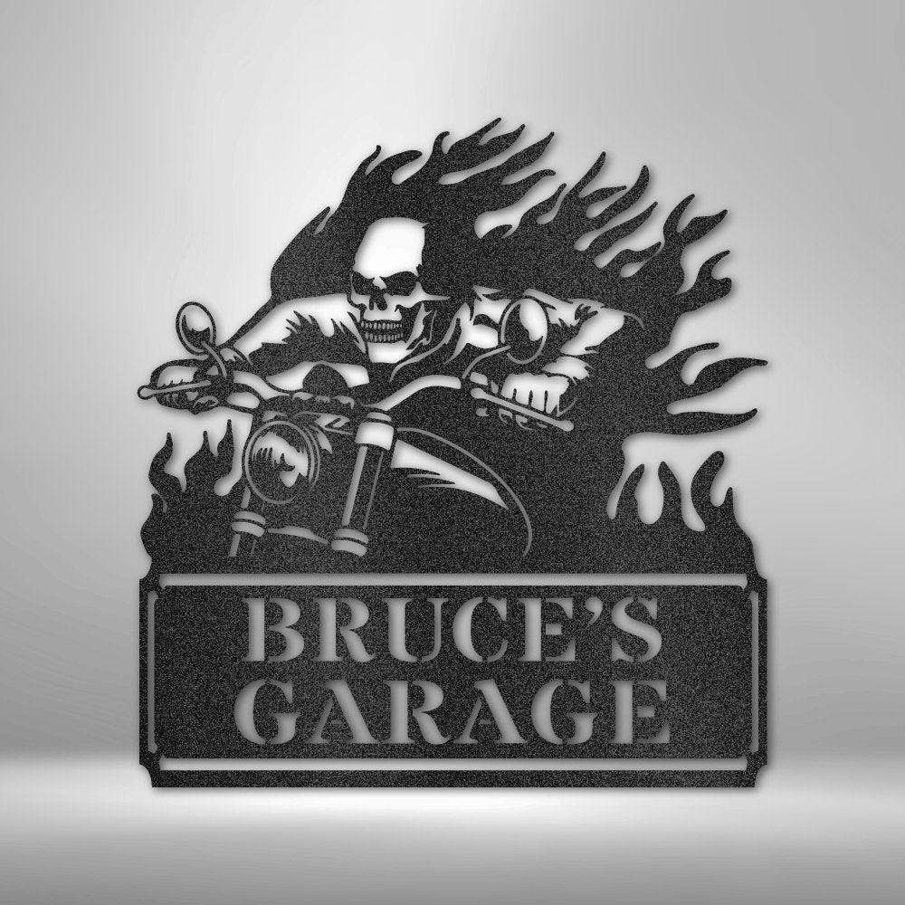 Screaming Demon - Steel Sign - Broken Knuckle Apparel