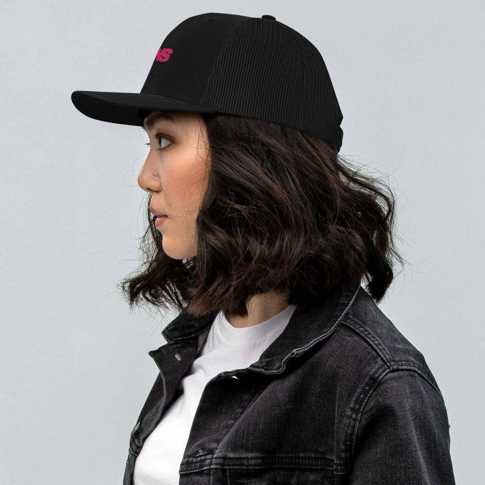 Pink Norfolk Southern Logo Trucker Cap - Broken Knuckle Apparel