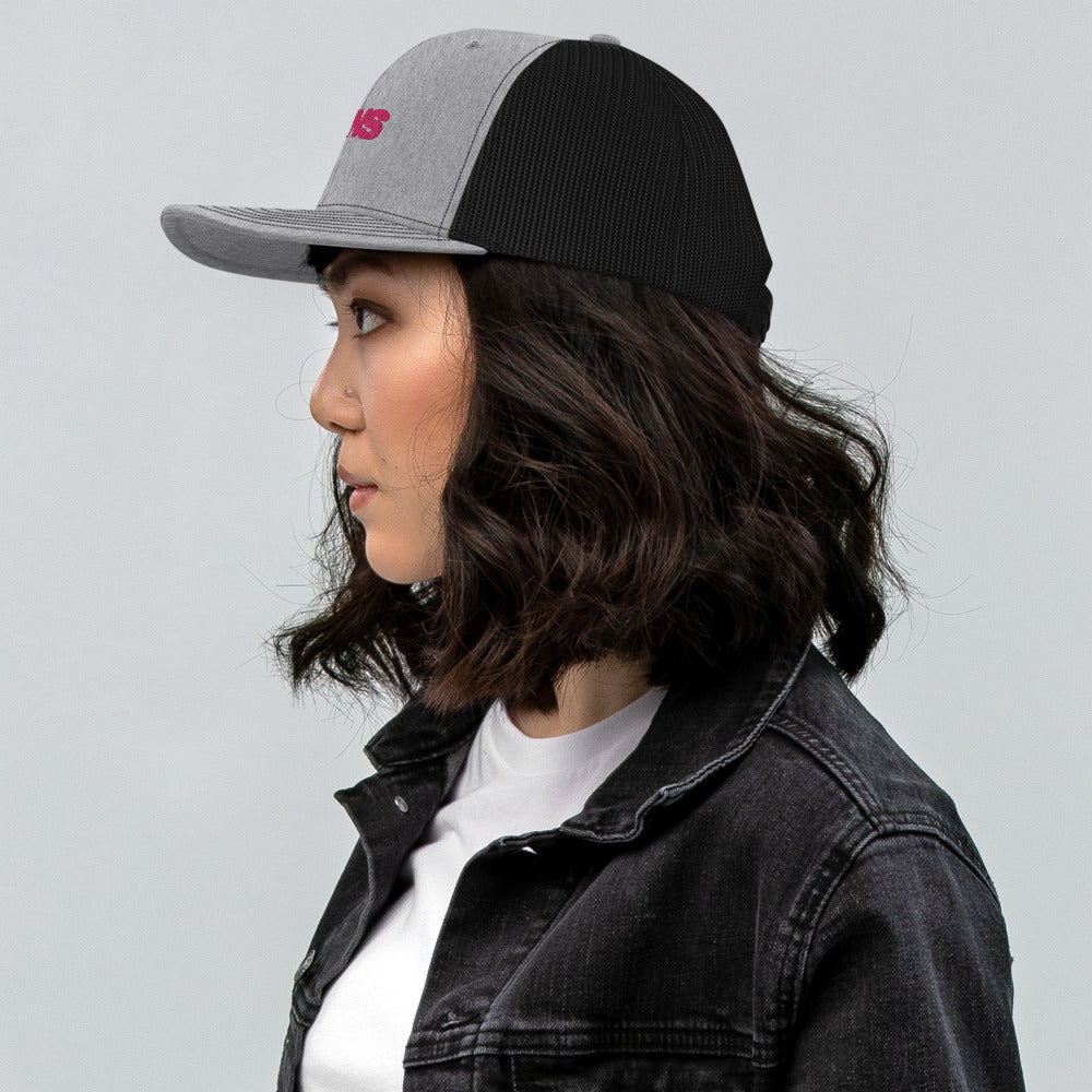Pink Norfolk Southern Logo Trucker Cap - Broken Knuckle Apparel