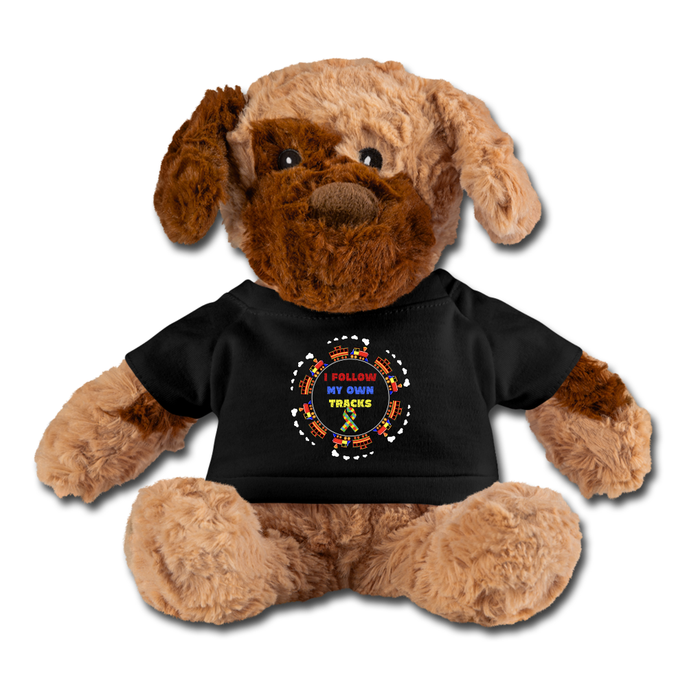 I Follow My Own Tracks Autism Awareness Dog - Broken Knuckle Apparel