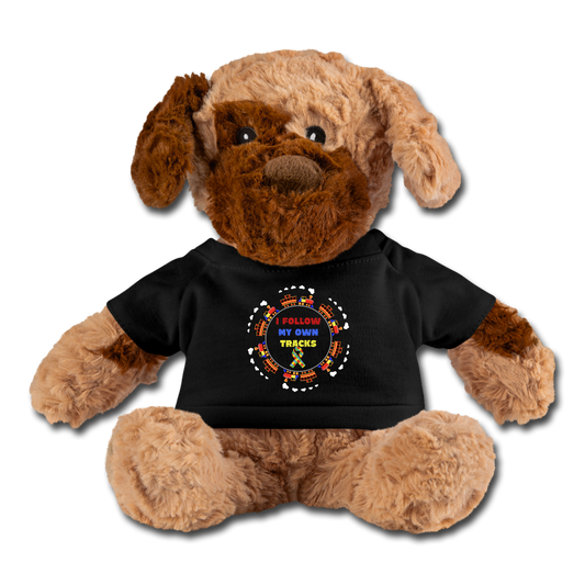 I Follow My Own Tracks Autism Awareness Dog - Broken Knuckle Apparel
