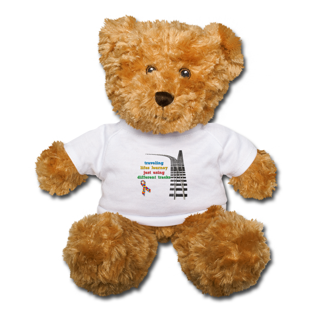 Traveling Lifes Journey Teddy Bear - Broken Knuckle Apparel