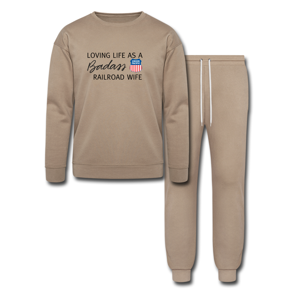 Badass UP Wife Lounge Wear Set by Bella + Canvas - Broken Knuckle Apparel