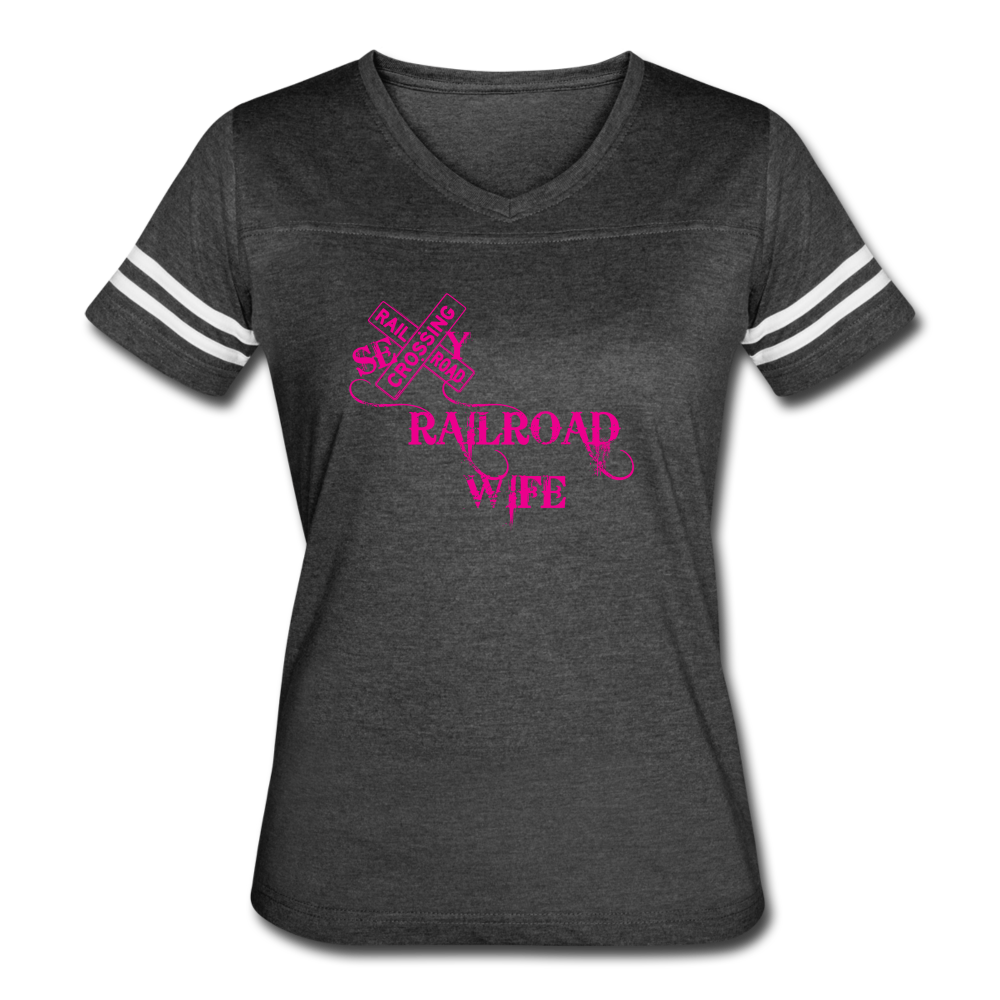 Sexy Railroad Wife Women’s Vintage Sport T-Shirt - Broken Knuckle Apparel