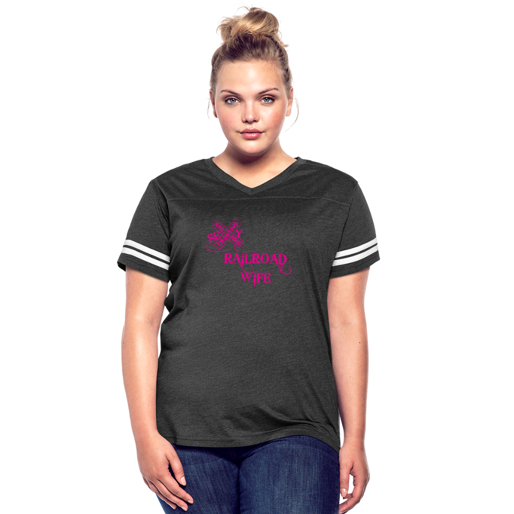Sexy Railroad Wife Women’s Vintage Sport T-Shirt - Broken Knuckle Apparel