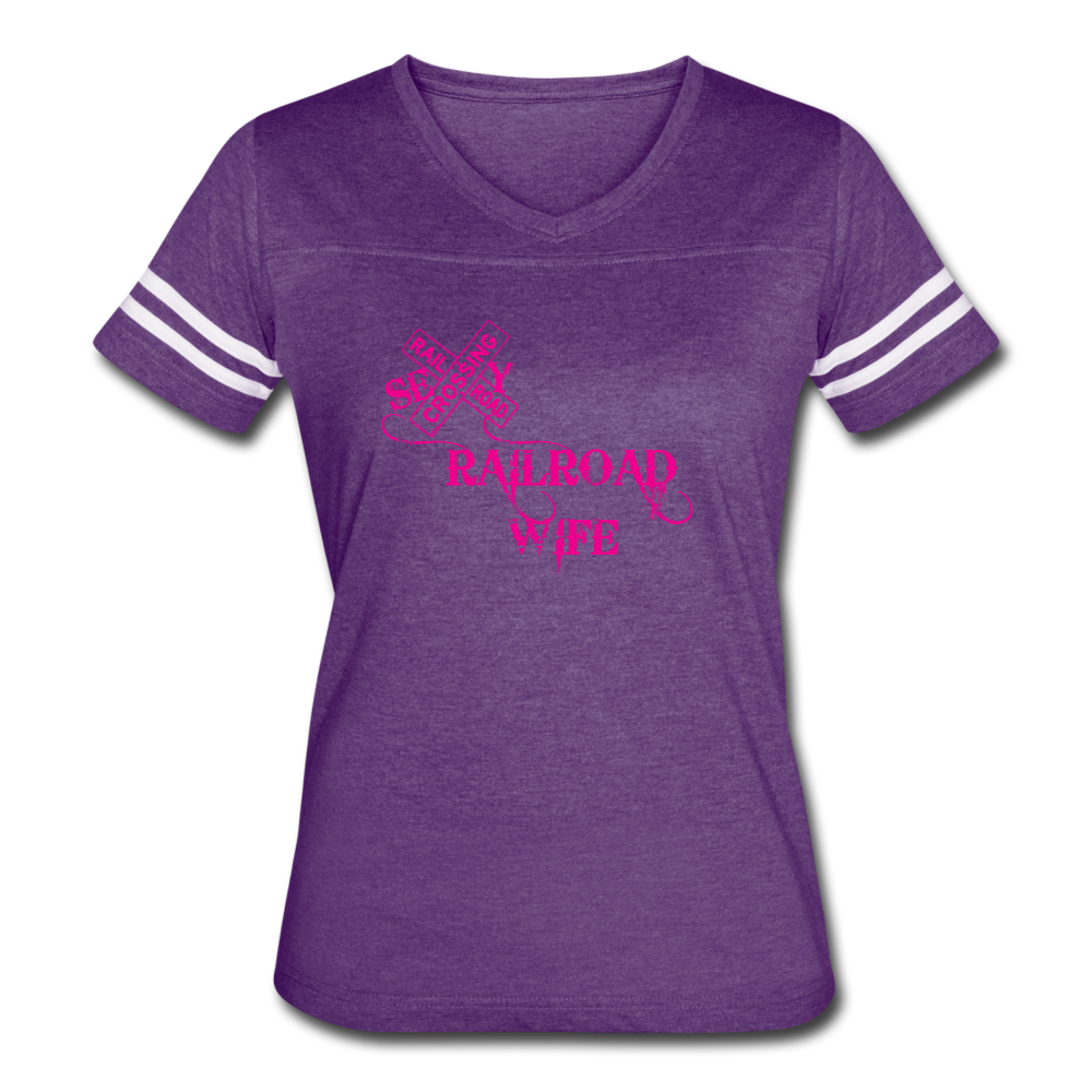 Sexy Railroad Wife Women’s Vintage Sport T-Shirt - Broken Knuckle Apparel
