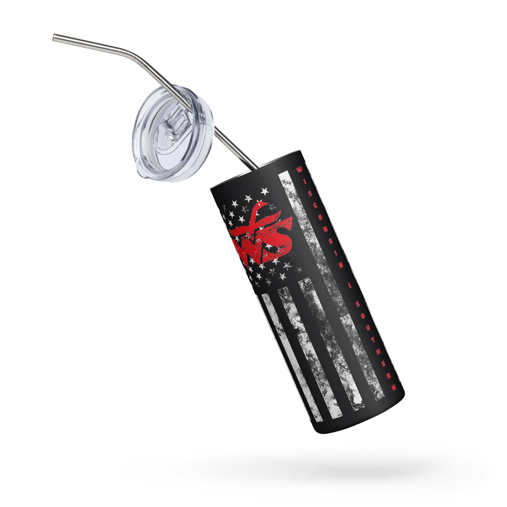 Wisconsin & Southern Stainless steel tumbler - Broken Knuckle Apparel
