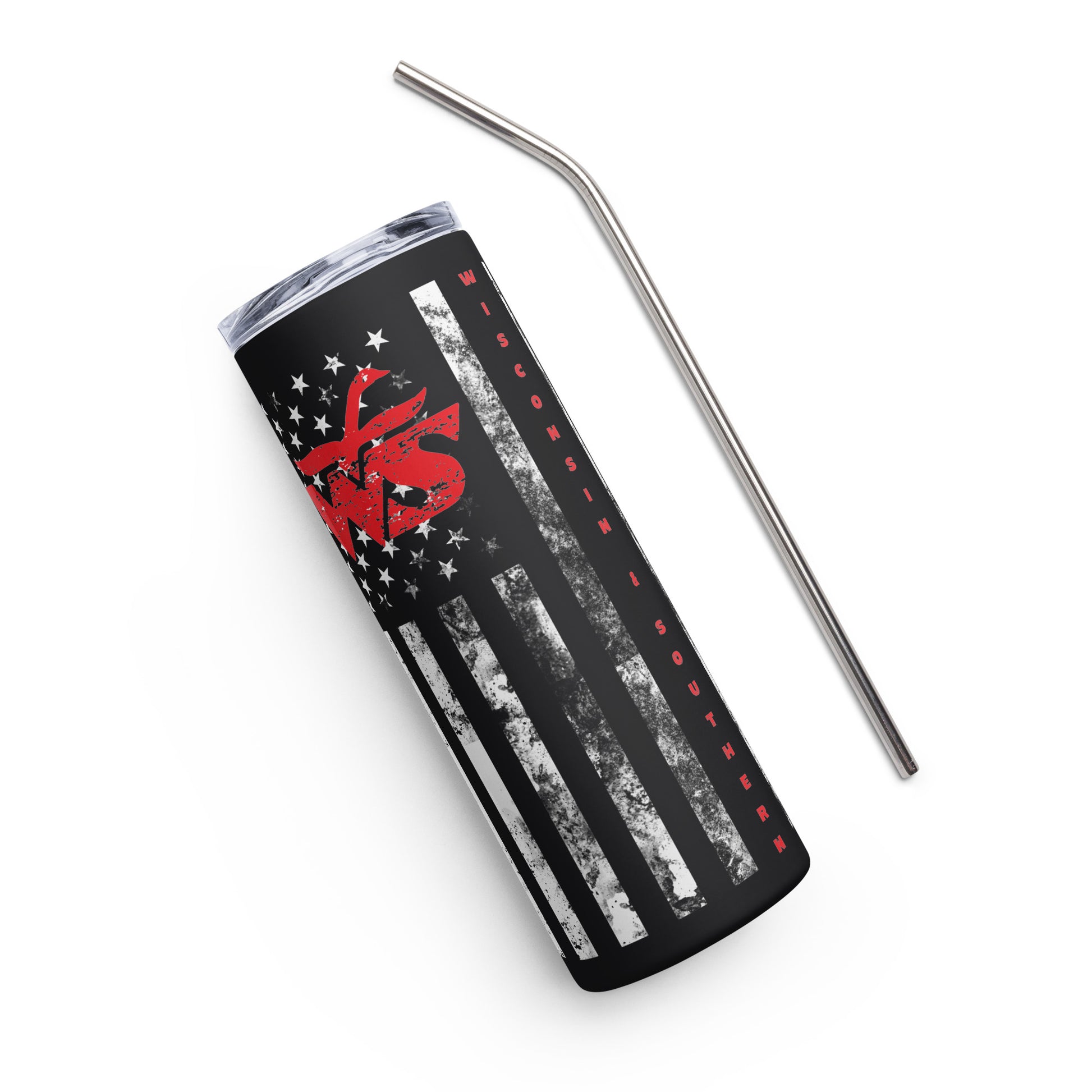 Wisconsin & Southern Stainless steel tumbler - Broken Knuckle Apparel