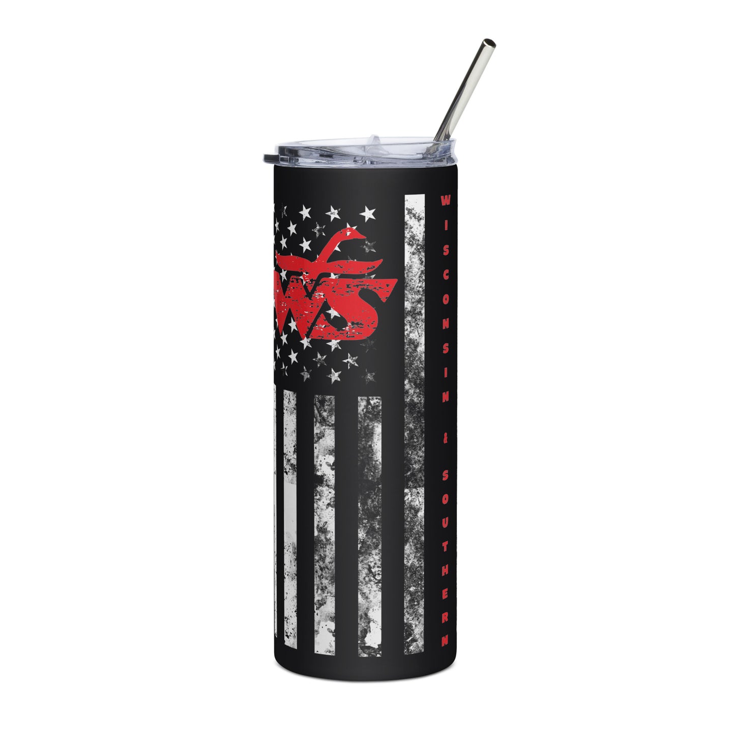 Wisconsin & Southern Stainless steel tumbler - Broken Knuckle Apparel