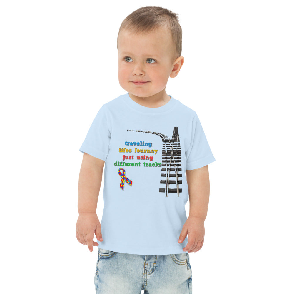 Traveling Life's Journey Toddler jersey t-shirt - Broken Knuckle Apparel