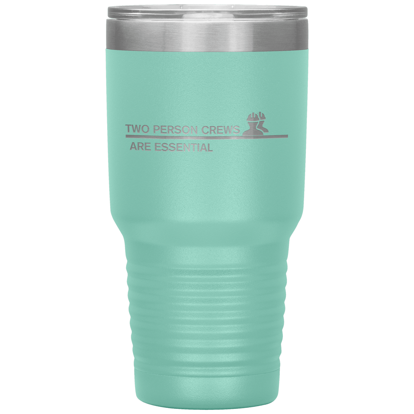Two Person Crews are Essential 30oz Tumbler - Broken Knuckle Apparel