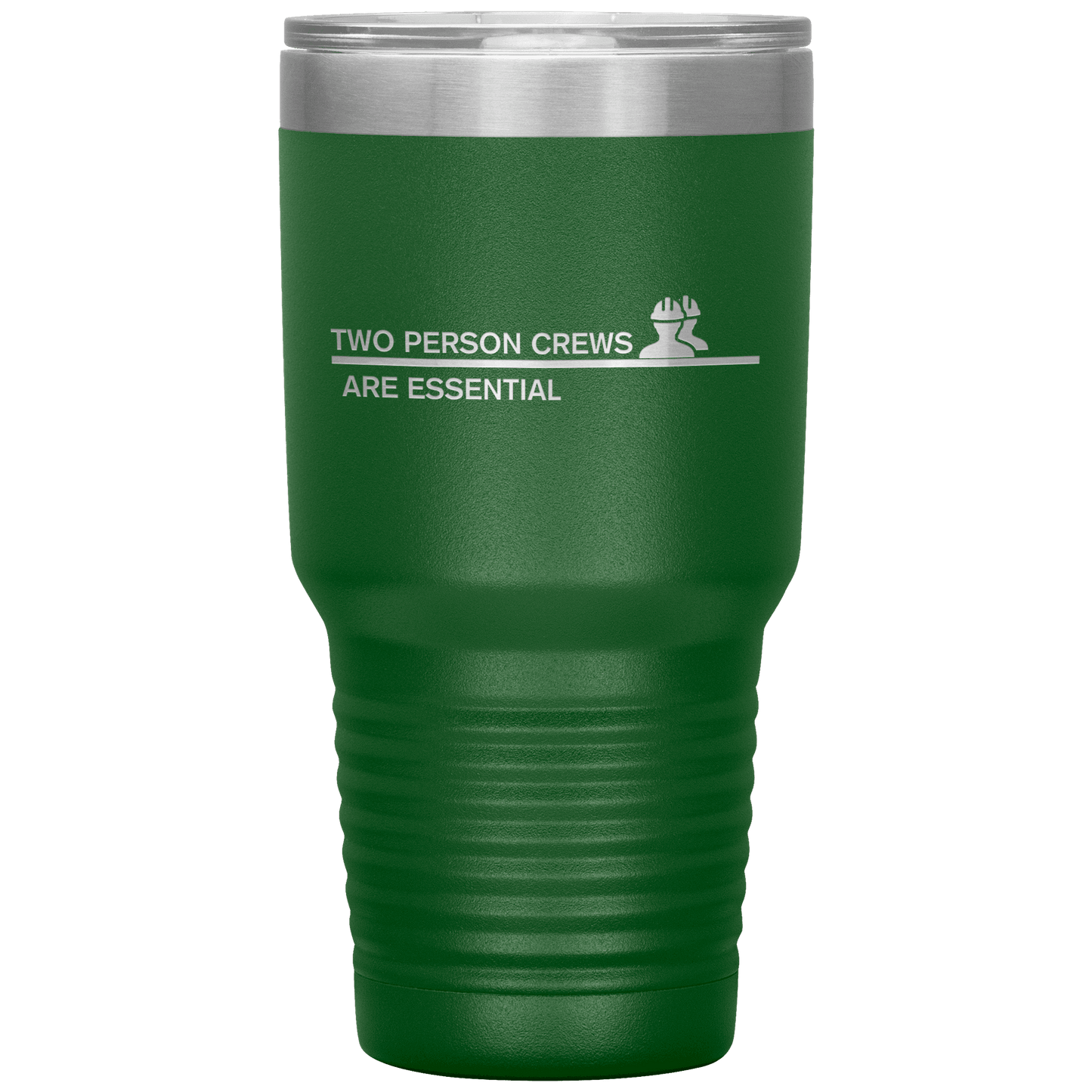 Two Person Crews are Essential 30oz Tumbler - Broken Knuckle Apparel