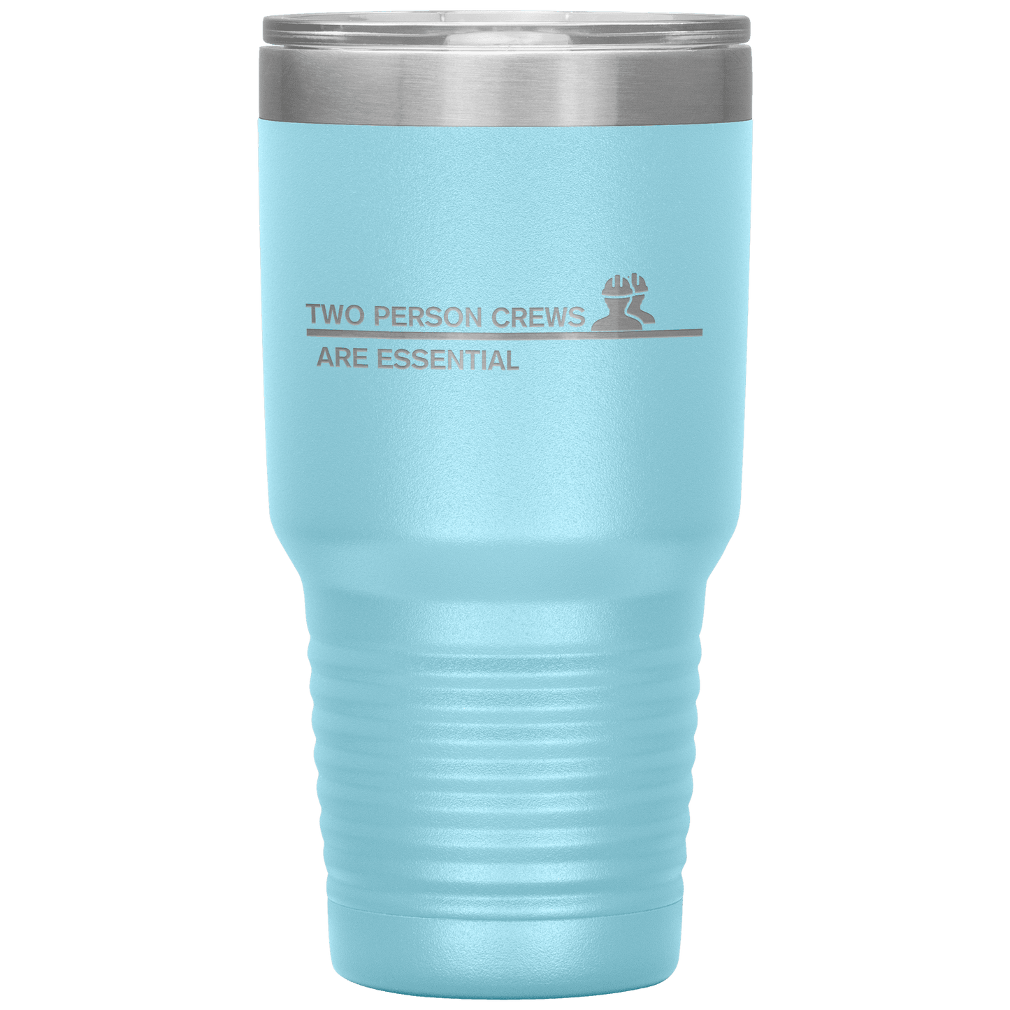 Two Person Crews are Essential 30oz Tumbler - Broken Knuckle Apparel