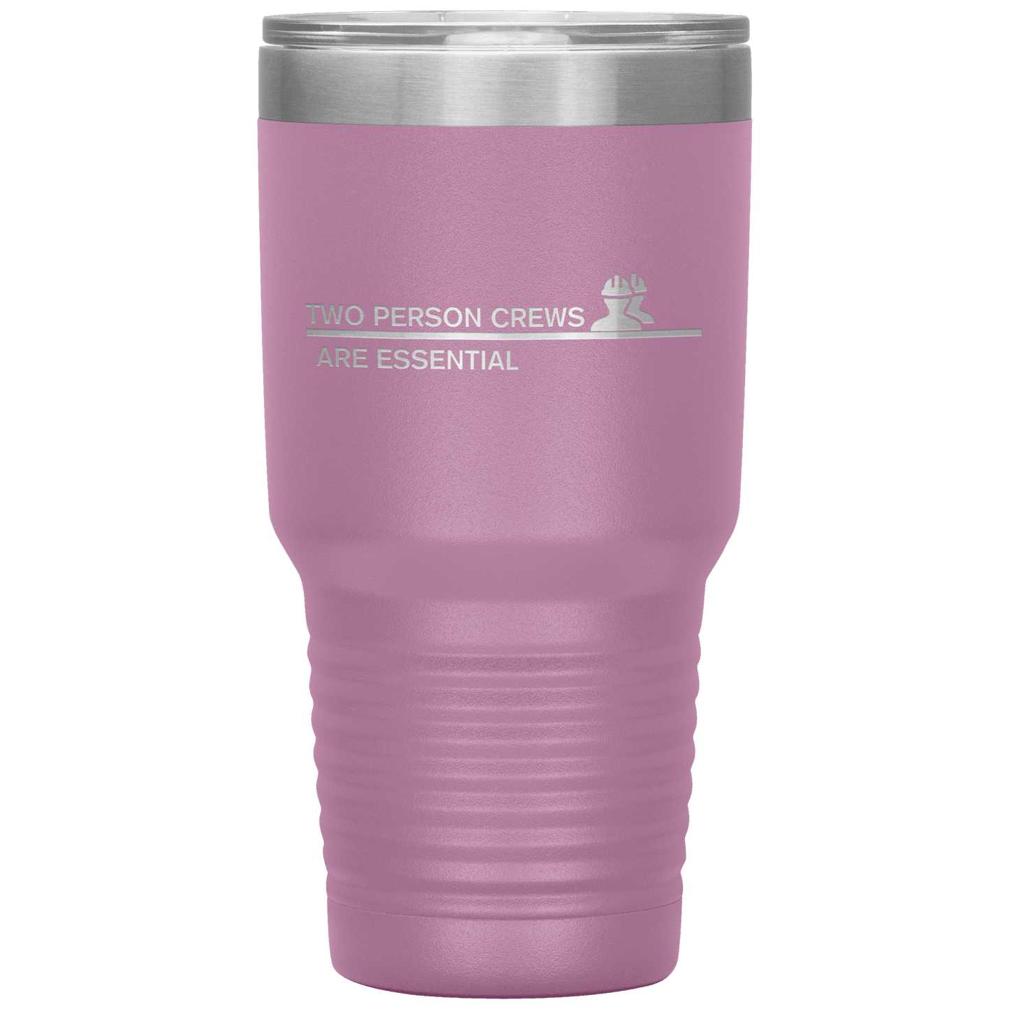 Two Person Crews are Essential 30oz Tumbler - Broken Knuckle Apparel