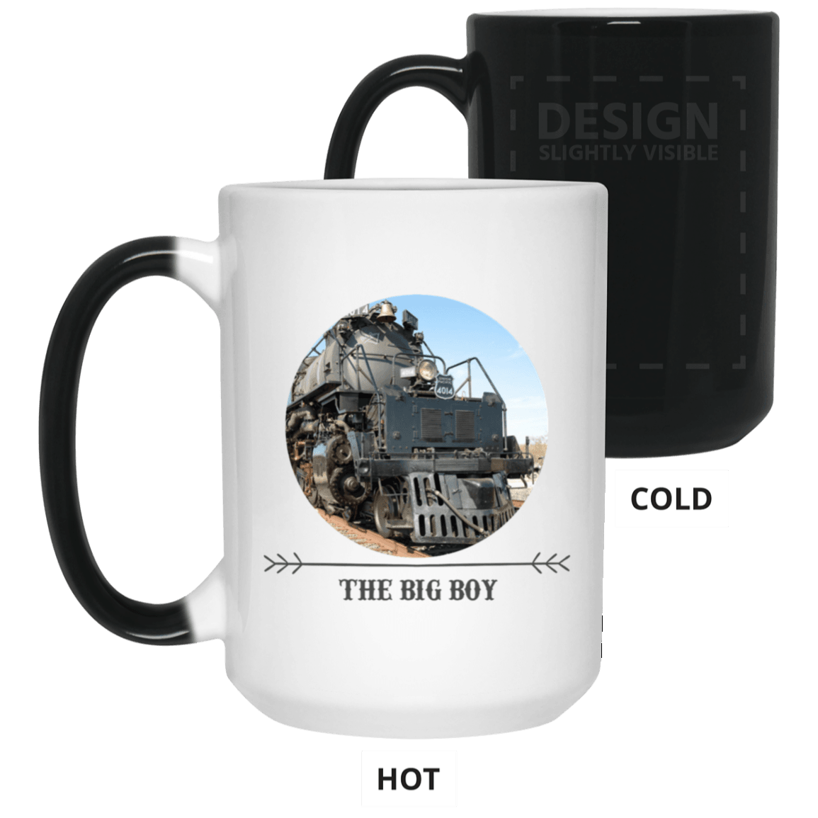 Union Pacific Big Boy 4014 Color Changing 15 oz. Mug - Broken Knuckle Apparel
