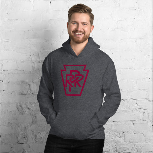 Pennsylvania Railroad [PRR] Pullover Unisex Hoodie - Broken Knuckle Apparel