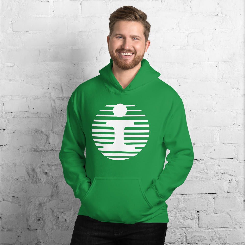 Illinois Central Pullover Unisex Hoodie - Broken Knuckle Apparel