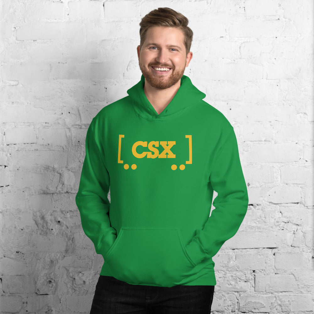 CSX American Flag Pullover Unisex Hoodie - Broken Knuckle Apparel