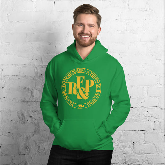 Richmond Fredericksburg And Potomac [RF&P] Pullover Unisex Hoodie - Broken Knuckle Apparel
