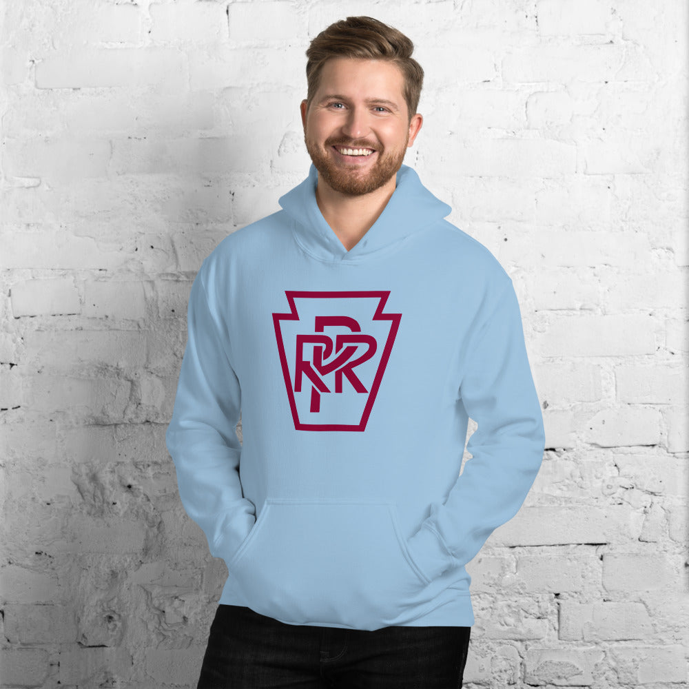 Pennsylvania Railroad [PRR] Pullover Unisex Hoodie - Broken Knuckle Apparel