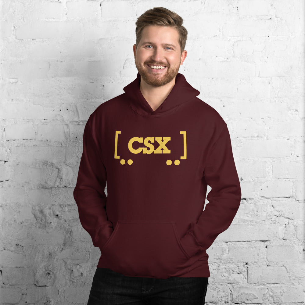 CSX American Flag Pullover Unisex Hoodie - Broken Knuckle Apparel