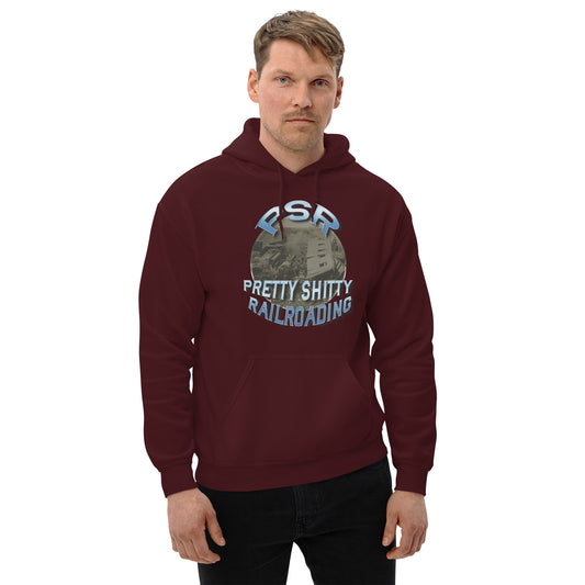 PSR = Pretty Sh*tty Railroading Pullover Unisex Hoodie - Broken Knuckle Apparel