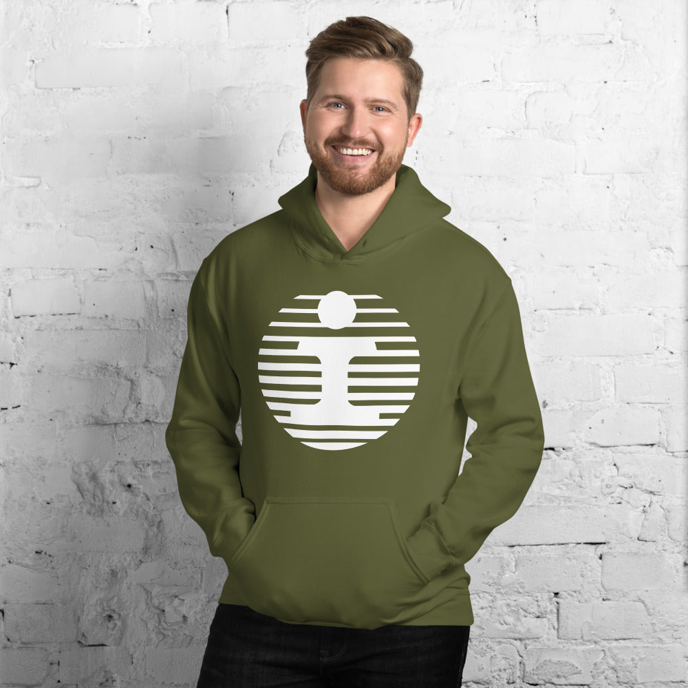Illinois Central Pullover Unisex Hoodie - Broken Knuckle Apparel