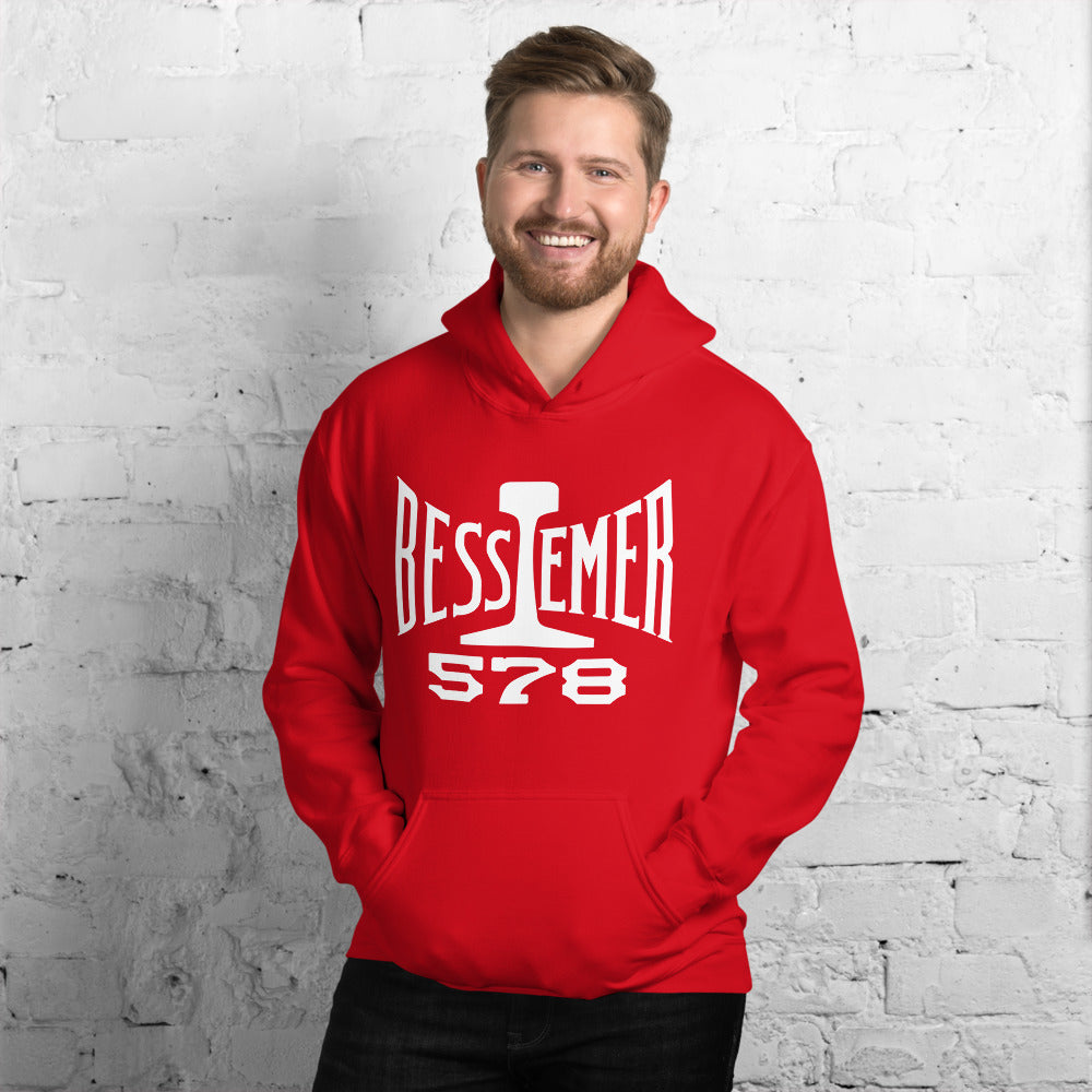 Bessemer and Lake Erie Railroad Pullover Unisex Hoodie - Broken Knuckle Apparel