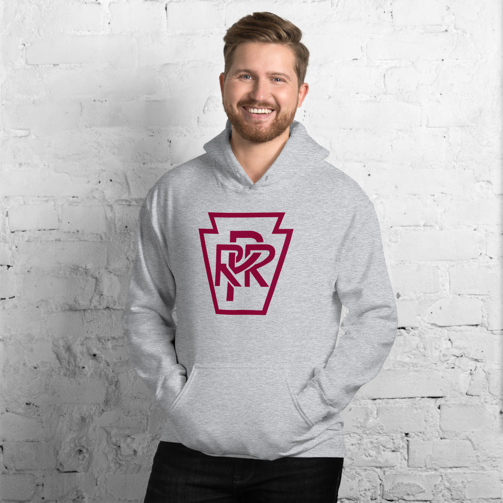 Pennsylvania Railroad [PRR] Pullover Unisex Hoodie - Broken Knuckle Apparel