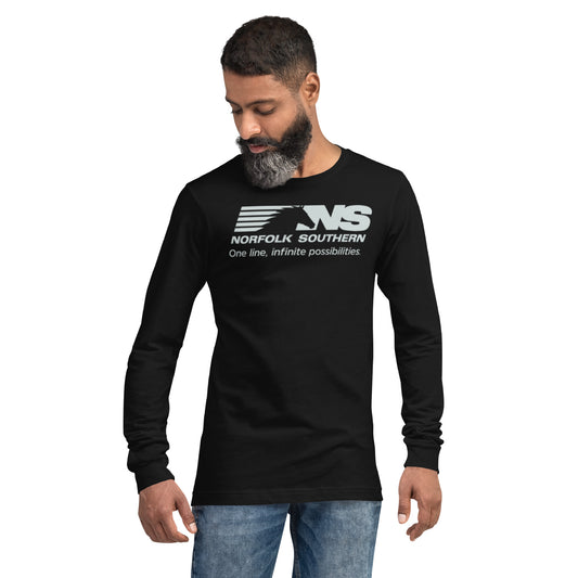 Norfolk Southern Long Sleeve Tee - Broken Knuckle Apparel