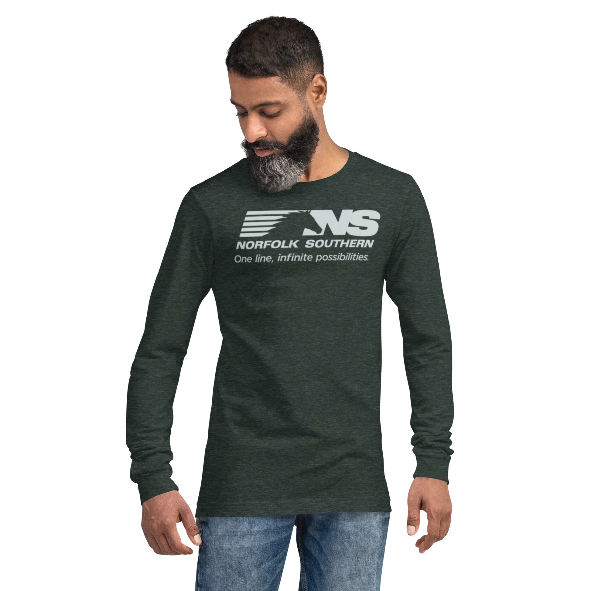 Norfolk Southern Long Sleeve Tee - Broken Knuckle Apparel