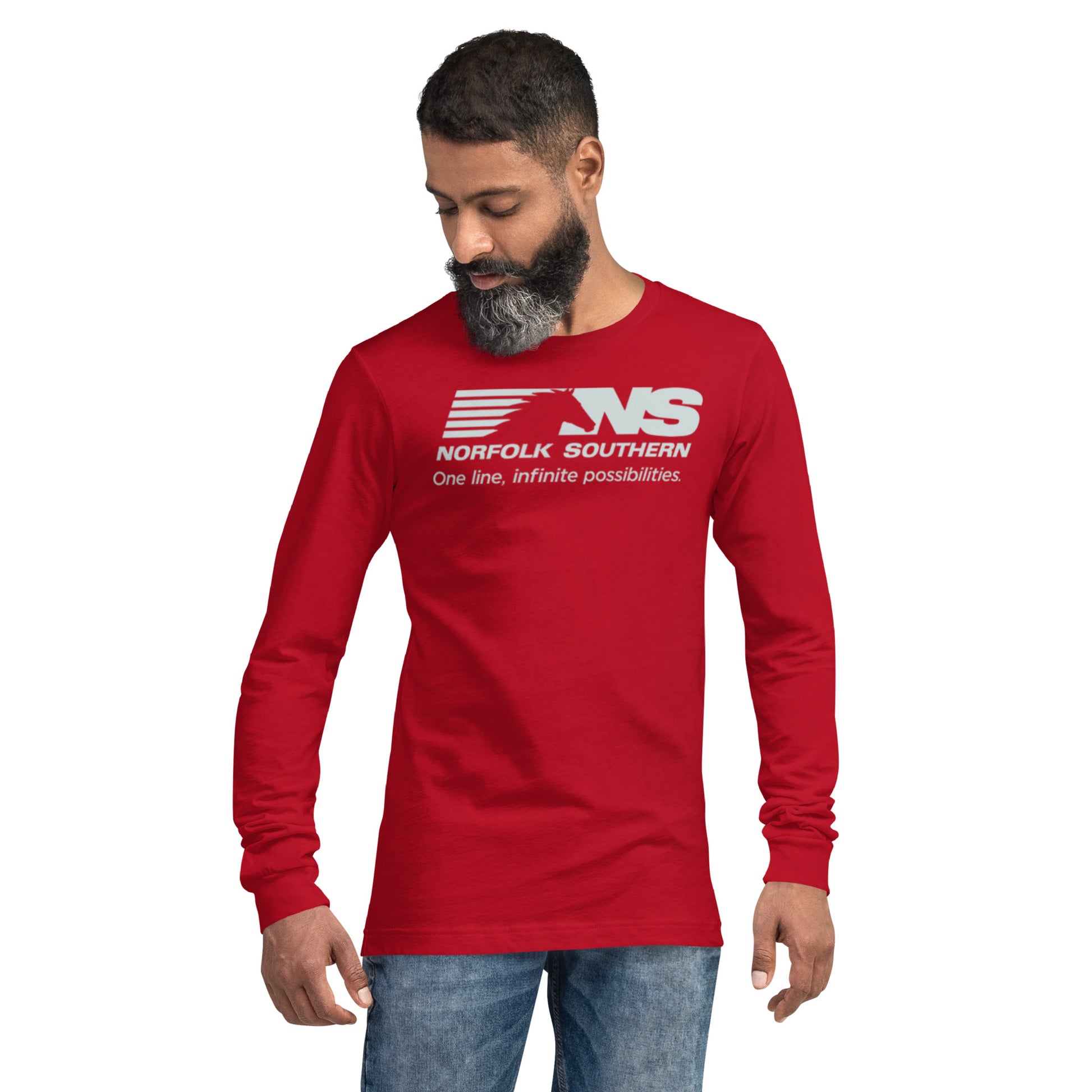 Norfolk Southern Long Sleeve Tee - Broken Knuckle Apparel