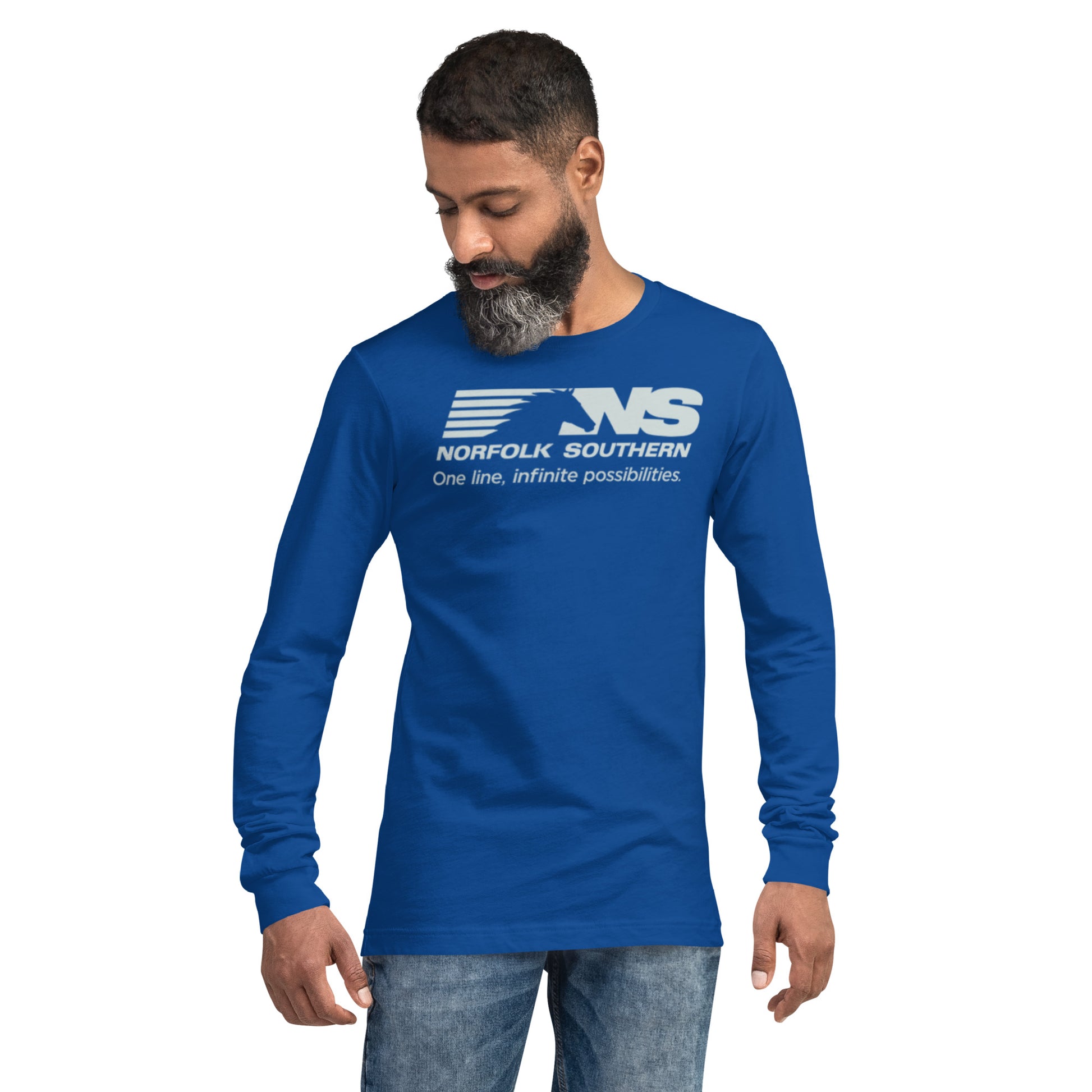 Norfolk Southern Long Sleeve Tee - Broken Knuckle Apparel