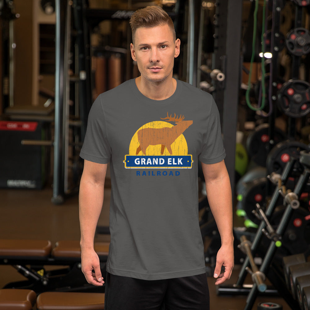 Grand Elk Men's Short-sleeve t-shirt - Broken Knuckle Apparel