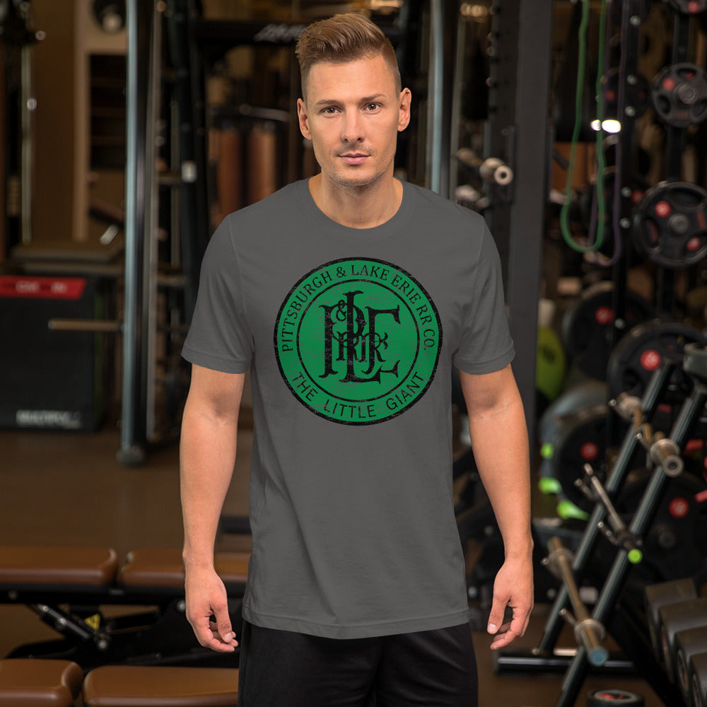 Pittsburgh & Lake Erie [P&LE] Men's Short-sleeve t-shirt - Broken Knuckle Apparel