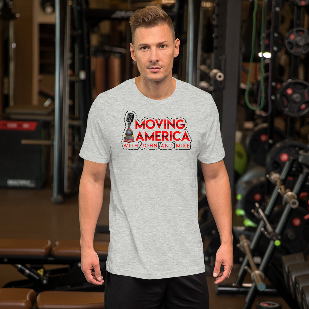 Moving America Podcast Men's Short-sleeve t-shirt - Broken Knuckle Apparel