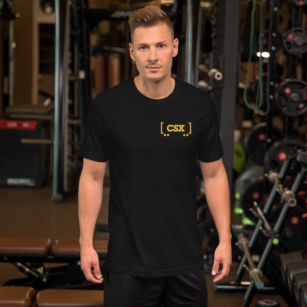 CSX American Flag Men's Short-Sleeve T-Shirt - Broken Knuckle Apparel