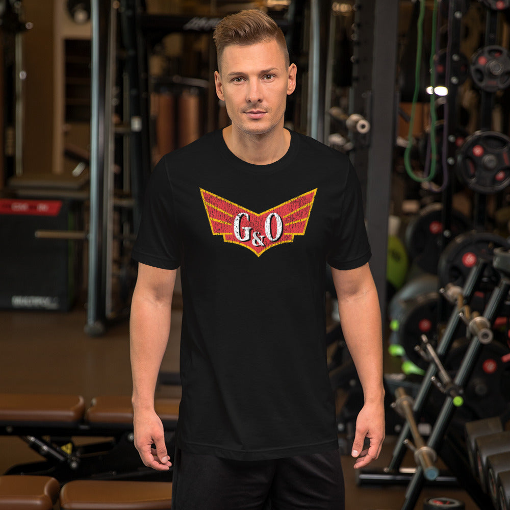 Gulf & Ohio [G&O] Men's Short-sleeve t-shirt - Broken Knuckle Apparel