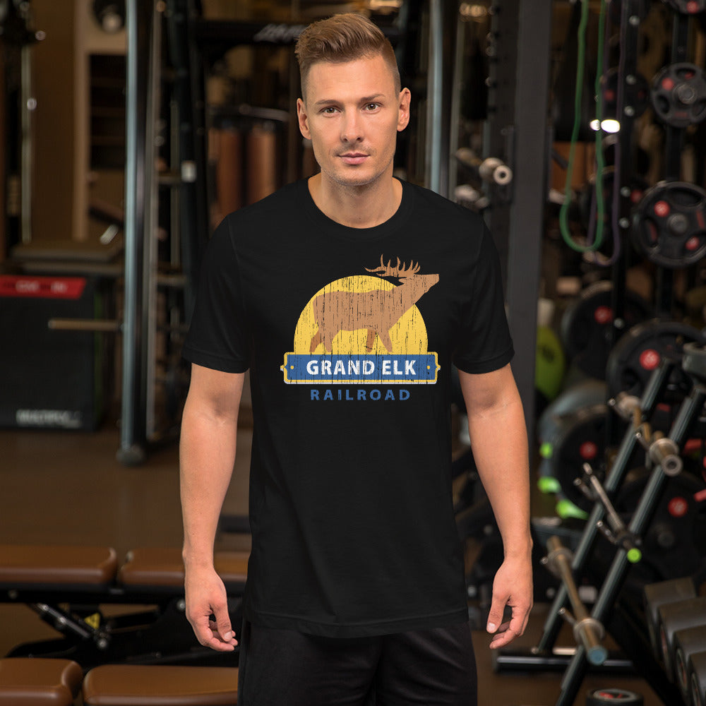 Grand Elk Men's Short-sleeve t-shirt - Broken Knuckle Apparel