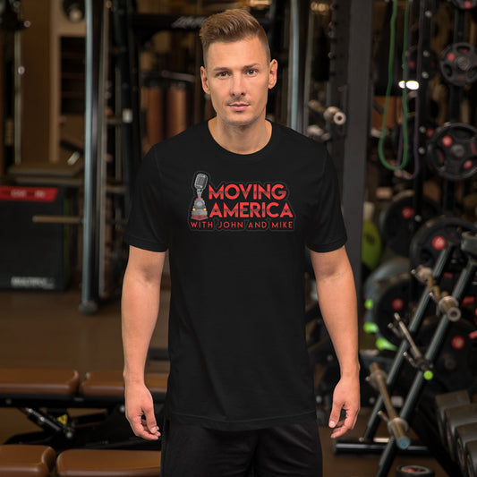 Moving America Podcast Men's Short-sleeve t-shirt - Broken Knuckle Apparel