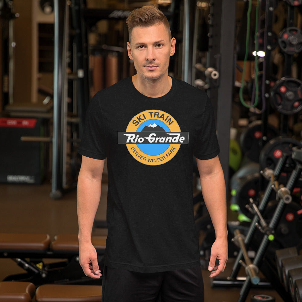 Rio Grande Ski Train Men's Short-sleeve t-shirt - Broken Knuckle Apparel