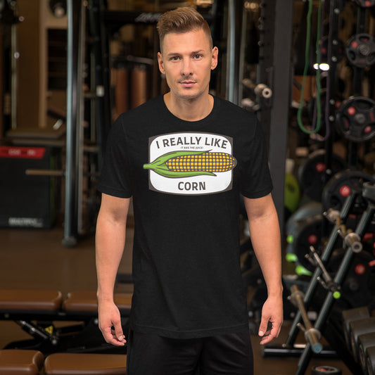 I Really Like Corn! Men's Short Sleeve t-shirt - Broken Knuckle Apparel